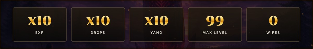 x10 EXP, drops and Yang